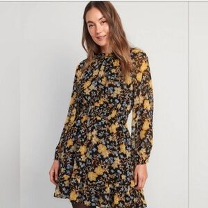 Old navy Floral Long Sleeve Dress